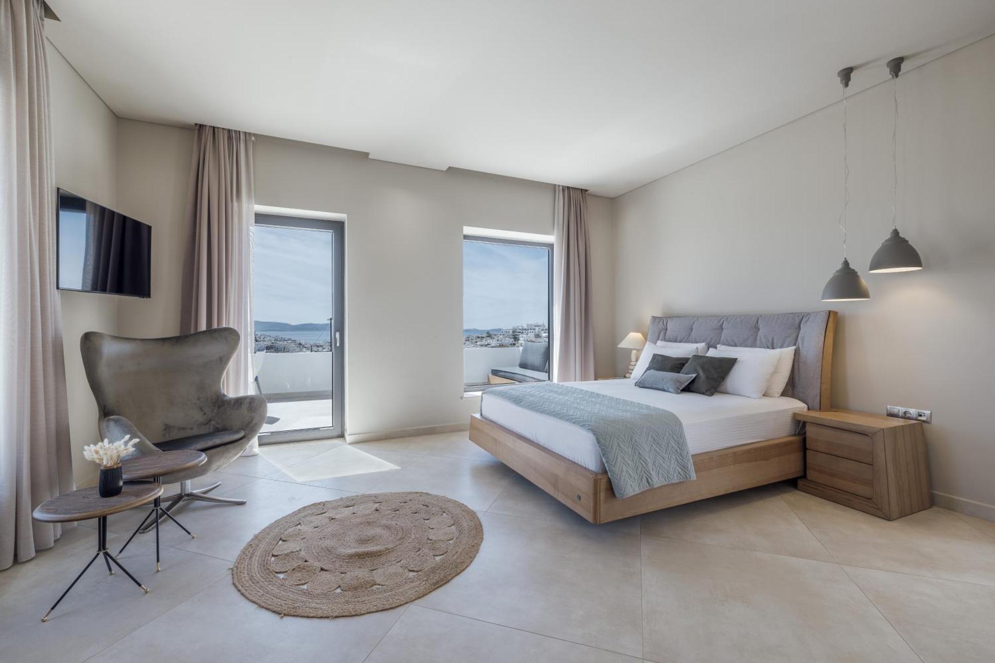 Horizon Luxury Suites Naxos City Exterior foto